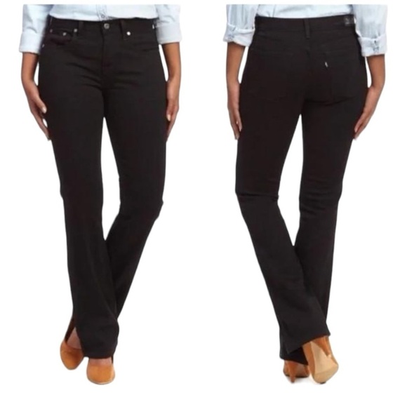 Levi's Denim - Levi's 515 Black Bootcut Jeans Size 12S